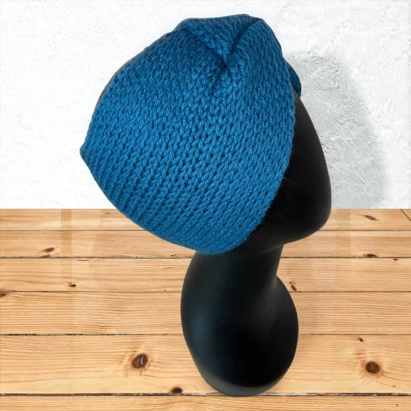 Handmade Knit Twist Ear Warmers Handcrafted Headband Ocean - Picture 4 of 10